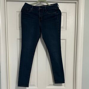 Jessica Simpson Deep Indigo Stretch Skinny Jeans